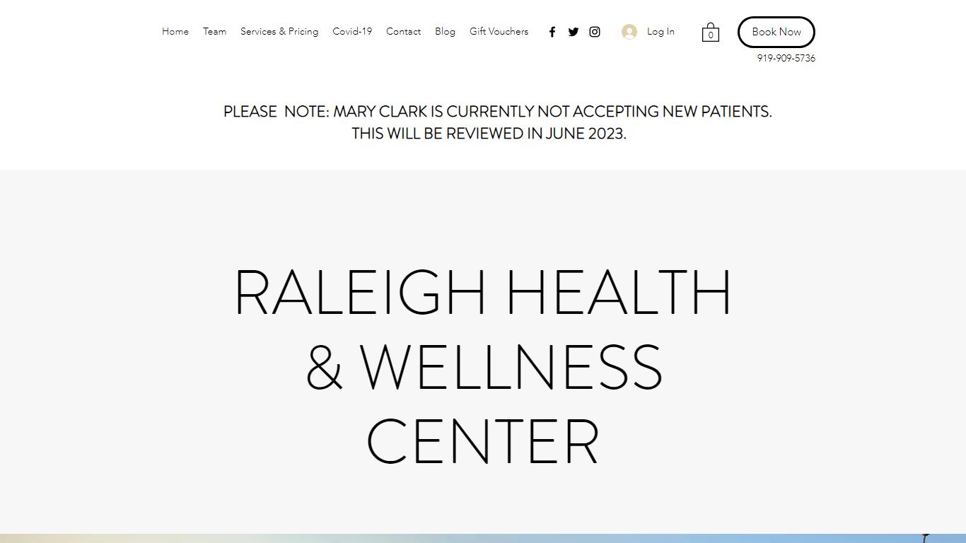 Home | Raleigh Health & Wellness Center